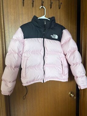 The North Face Black Insulated Jacket with White Logo